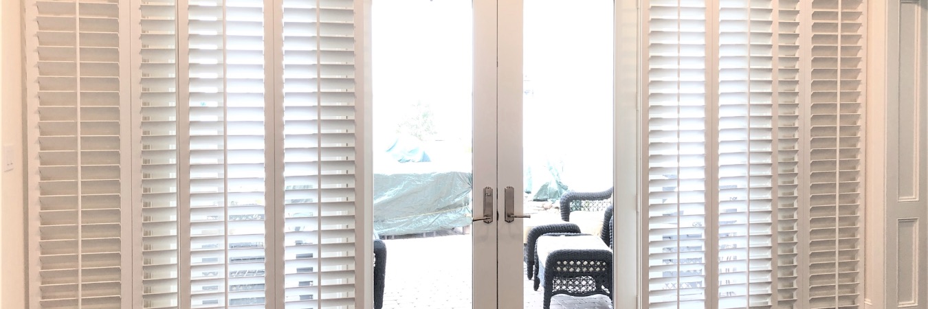 Sliding door shutters in Washington DC